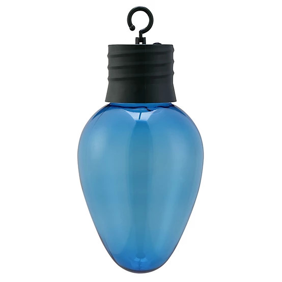 New!Red Shed  13.75 in. Indoor B/O C7 Christmas Light Bulb Hanging Decor, Blue | Tractor Supply
