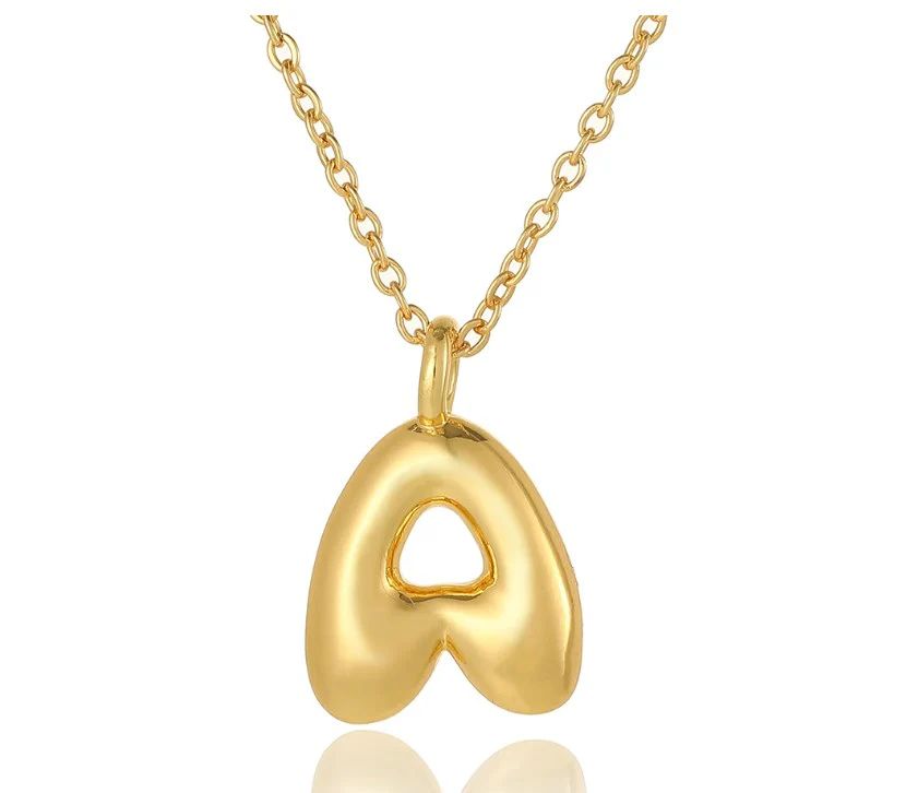 Bubble Initial Necklace | Victoria Emerson