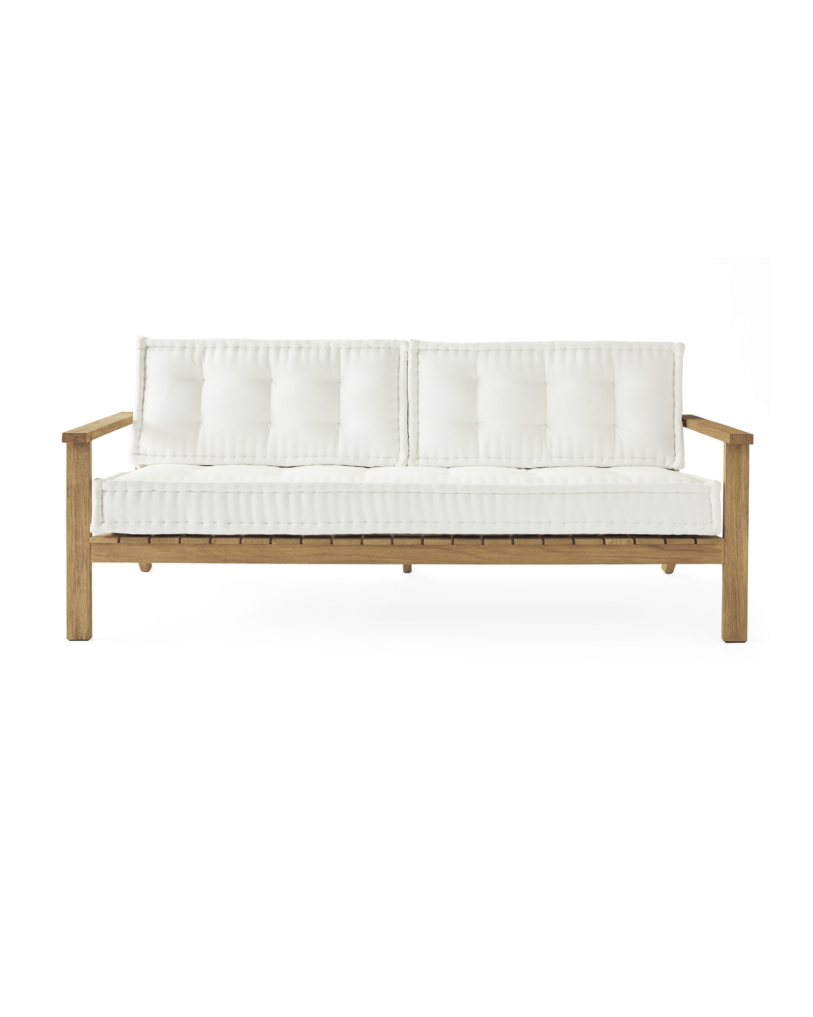 Cliffside Teak Sofa | Serena and Lily