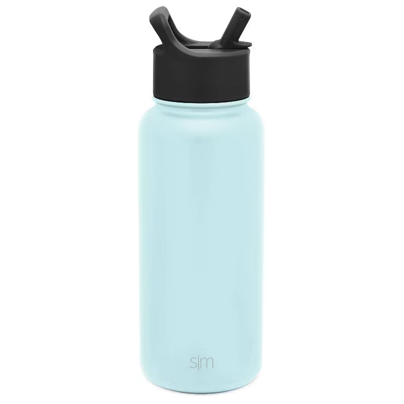 Simple Modern 32 oz Stainless Steel Summit Water Bottle with Straw Lid | Target