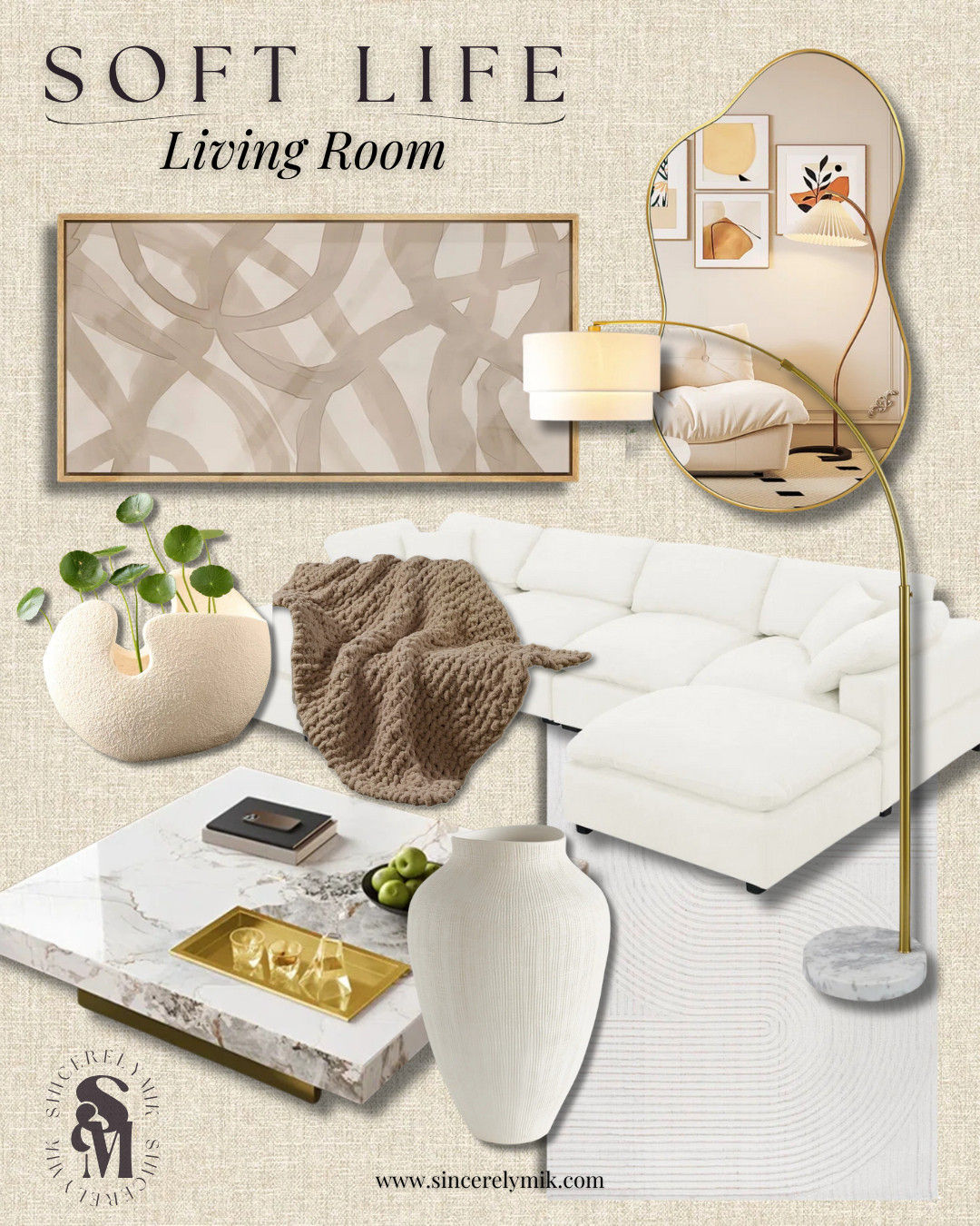Soft life starts in the living room. Shop the look for that soft life vibe!  

 #LTKHome