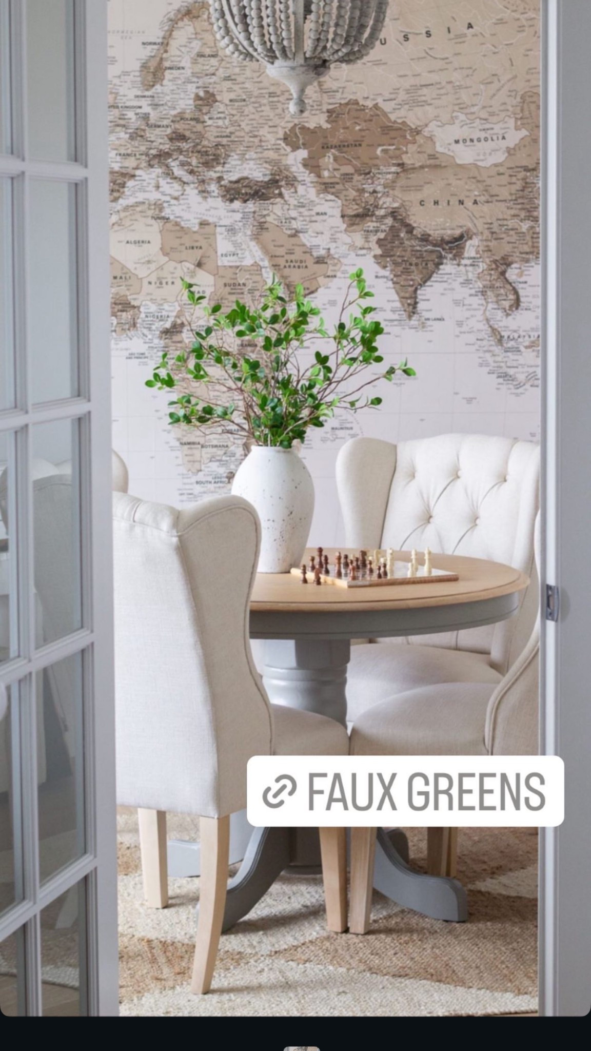 These faux green branches add a gorgeous pop of green to any space. Each pack comes with 6 branches, I have 4 I. This vase shown and the other 2 are in a vase in another room. 

#LTKHome #LTKSeasonal #LTKFindsUnder50