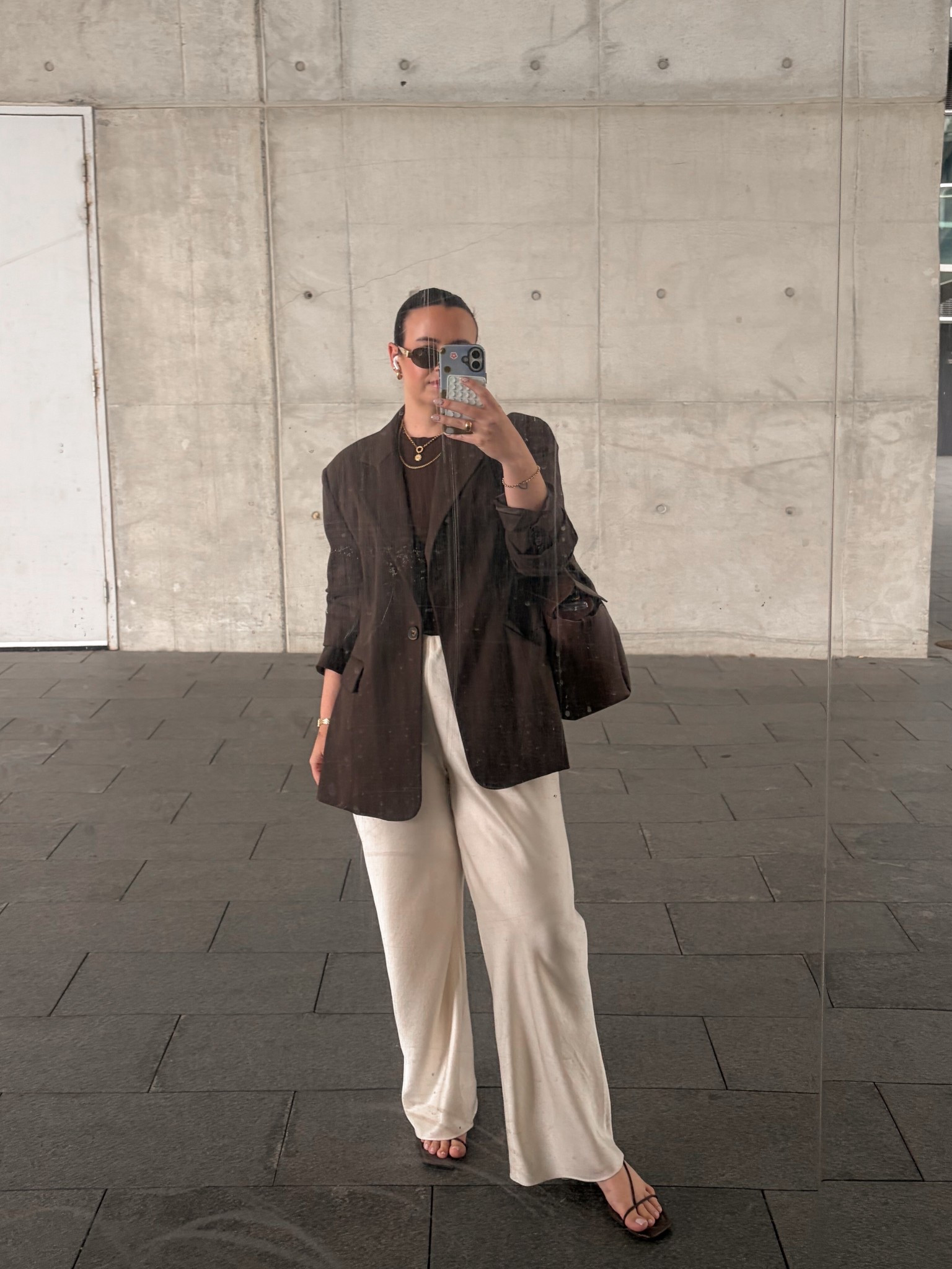 Dissh chocolate blazer: size 12
Glassons tee: size L
Witchery white bias pants (limited sizing, linked same in black & brown)
Nelson Made sandals
Louenhide bag 

#LTKaustralia #LTKmidsize #LTKworkwear