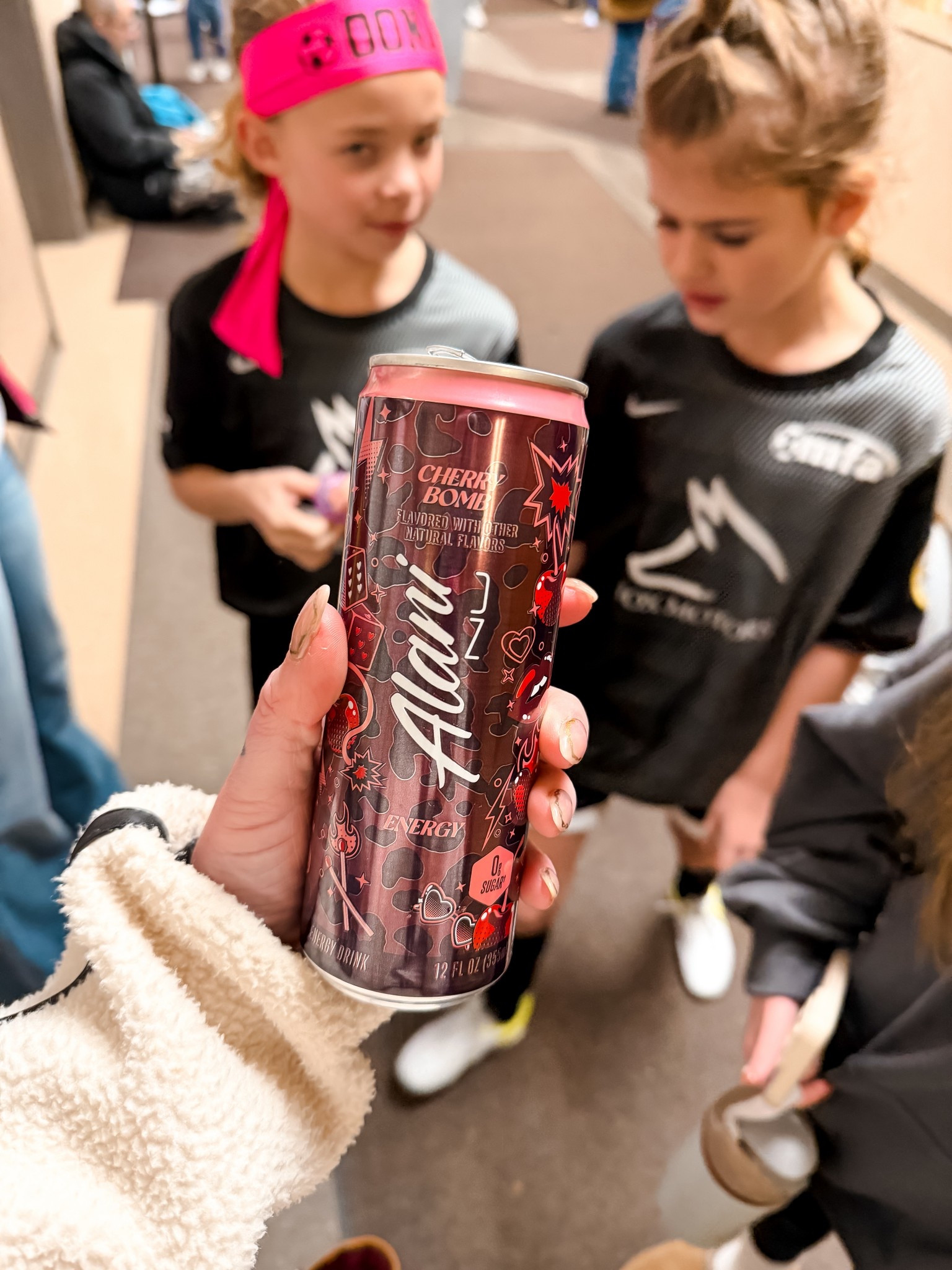 New cherry bomb Alani nu energy drink  flavor 
Perfect for active soccer moms on the go 