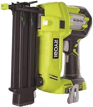 Ryobi P320 Airstrike 18 Volt One+ Lithium Ion Cordless Brad Nailer (Battery Not Included, Power T... | Amazon (US)