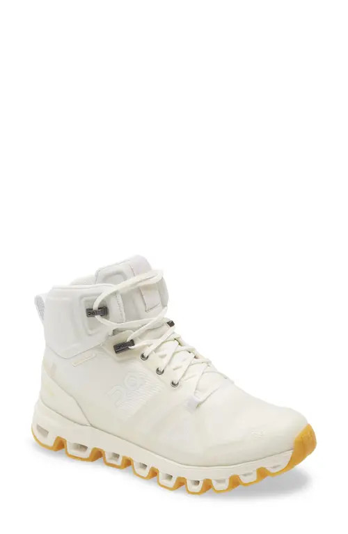 On Cloudrock Edge Raw Waterproof Hiking Boot in Undyed at Nordstrom, Size 10.5 | Nordstrom