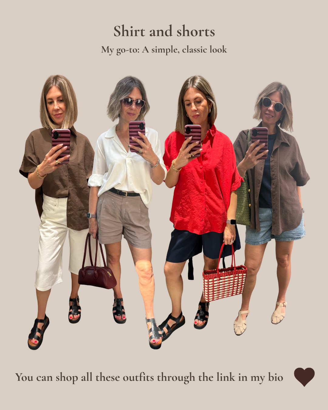 37 Midlife Outfit Ideas - Shirt & Shorts 

 #LTKuk #LTKsummer #LTKstyletip