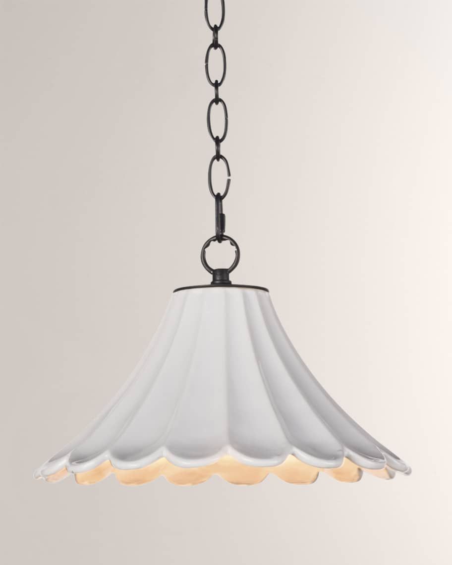 Regina Andrew Cally Ceramic Small Lighting Pendant | Neiman Marcus