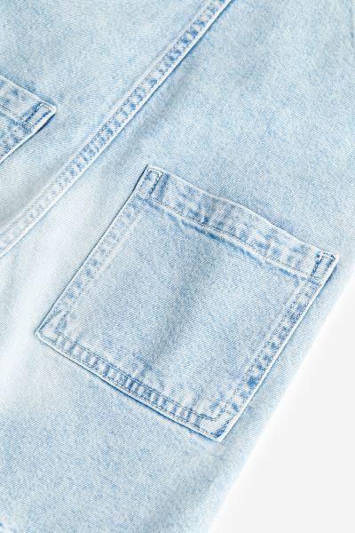 Denim Overall Shorts | H&M (US + CA)