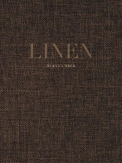 Burnt Umber - A Hard Cover Coffee Table Book, for Decor & Display | Linen Style Home Accent with ... | Amazon (US)