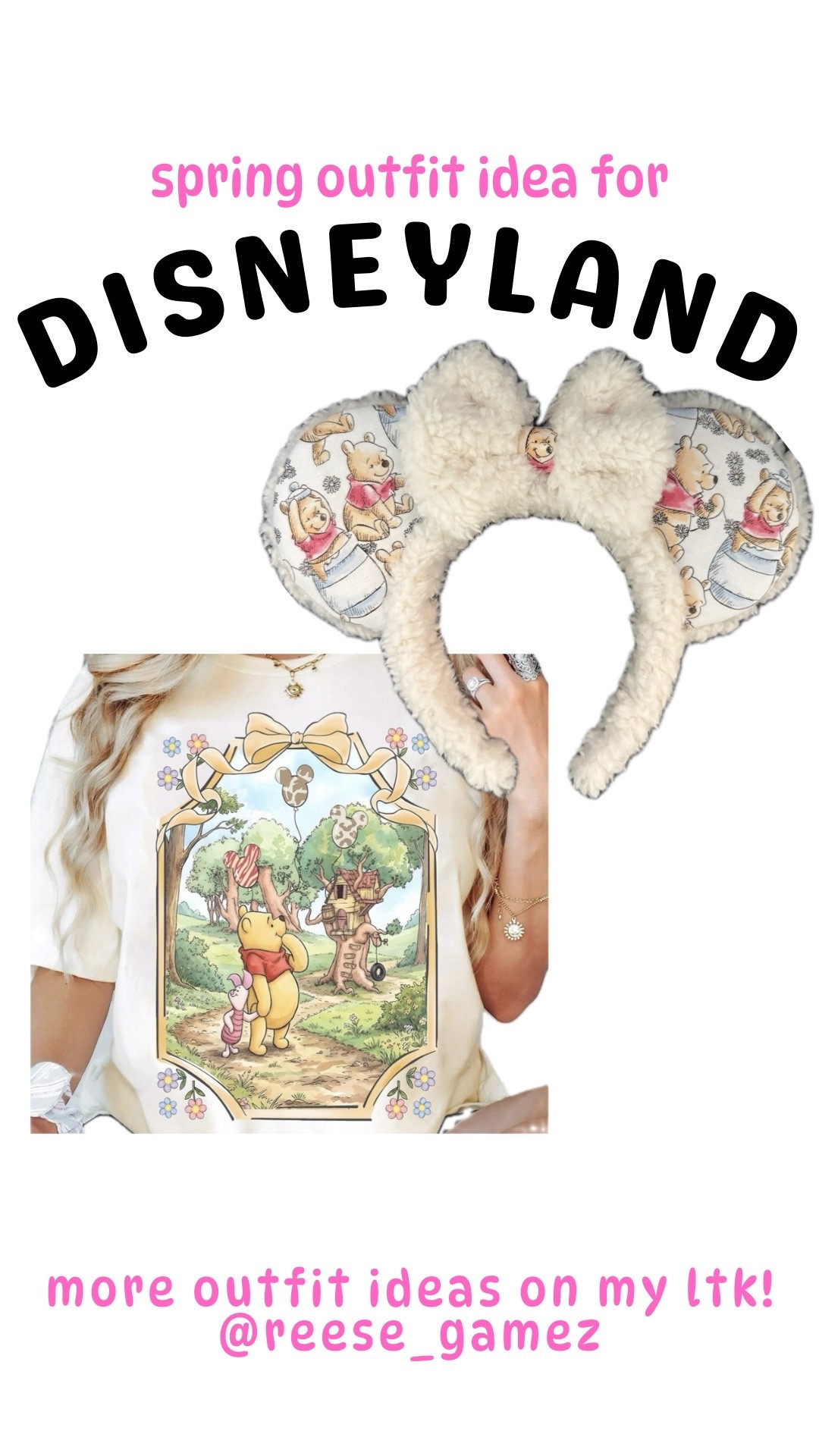 disney outfit, disneyland outfit, disney outfits, disneyland outfits, winnie the pooh outfit, mickey ears, minnie ears

#LTKootd #LTKSeasonal #LTKTravel