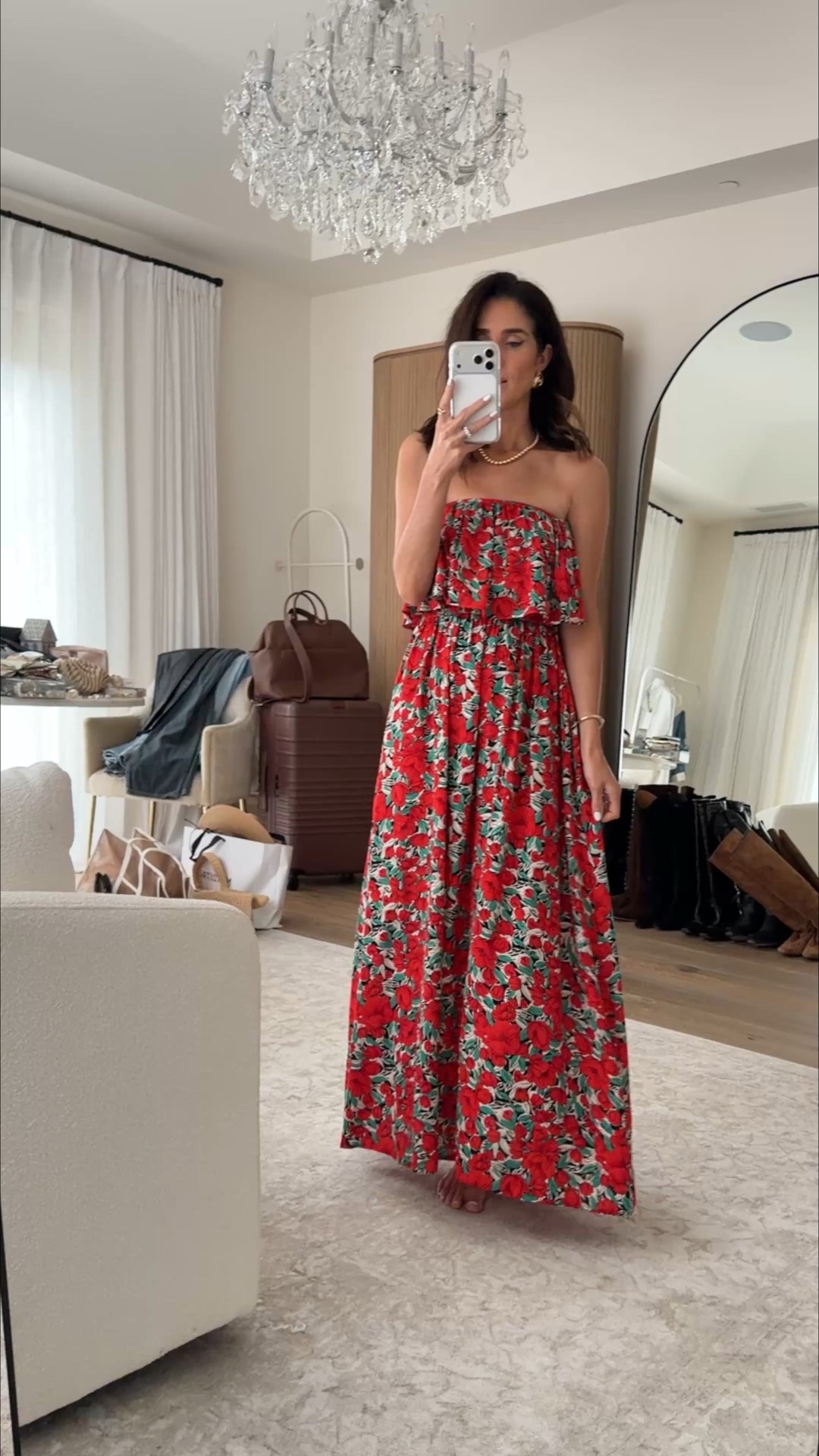 I absolutely love the color of this dress! I’m just shy of 5-7” wearing the size small #stylinbyaylin #amazon #dress 

#LTKootd #LTKOver40 #LTKTravel