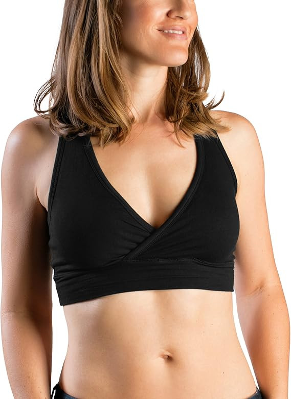 Kindred Bravely French Terry Racerback Nursing Sleep Bra for Maternity/Breastfeeding | Amazon (US)