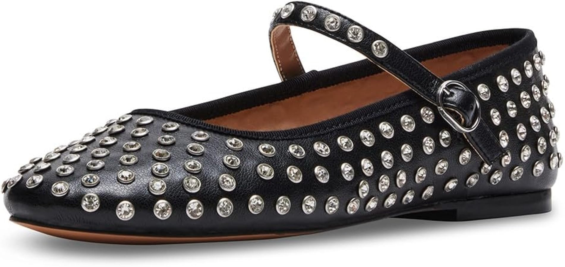 Steve Madden Women's Vinetta Mary Jane Flat | Amazon (US)