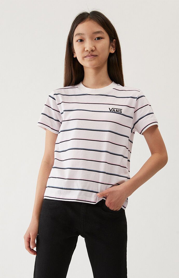 Vans Kids Pastel Think Stripe T-Shirt | PacSun