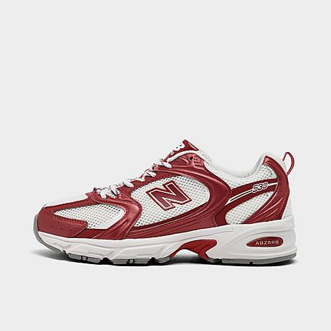 New Balance Women's 530 Casual Shoes in White/Red Size: 10.5 | JD Sports (US)
