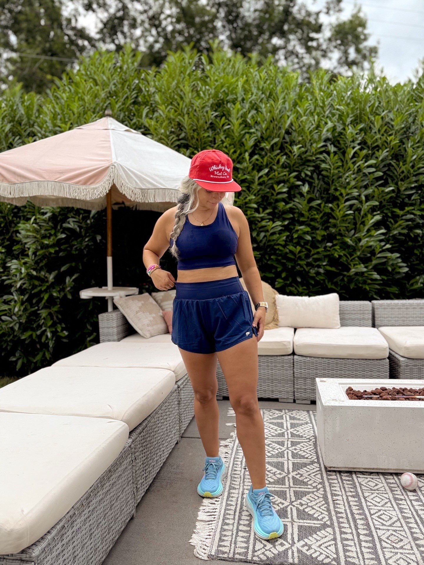 4th of July run . Red white and blue. 
Size small in top bra and shorts.

#LTKFindsUnder50 #LTKActive #LTKSeasonal