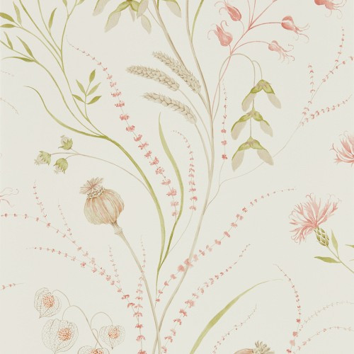 SND Wallpaper, Summer Harvest in Claret/Olive | Williams-Sonoma