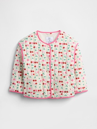 babyGap Print Quilted Jacket | Gap Factory