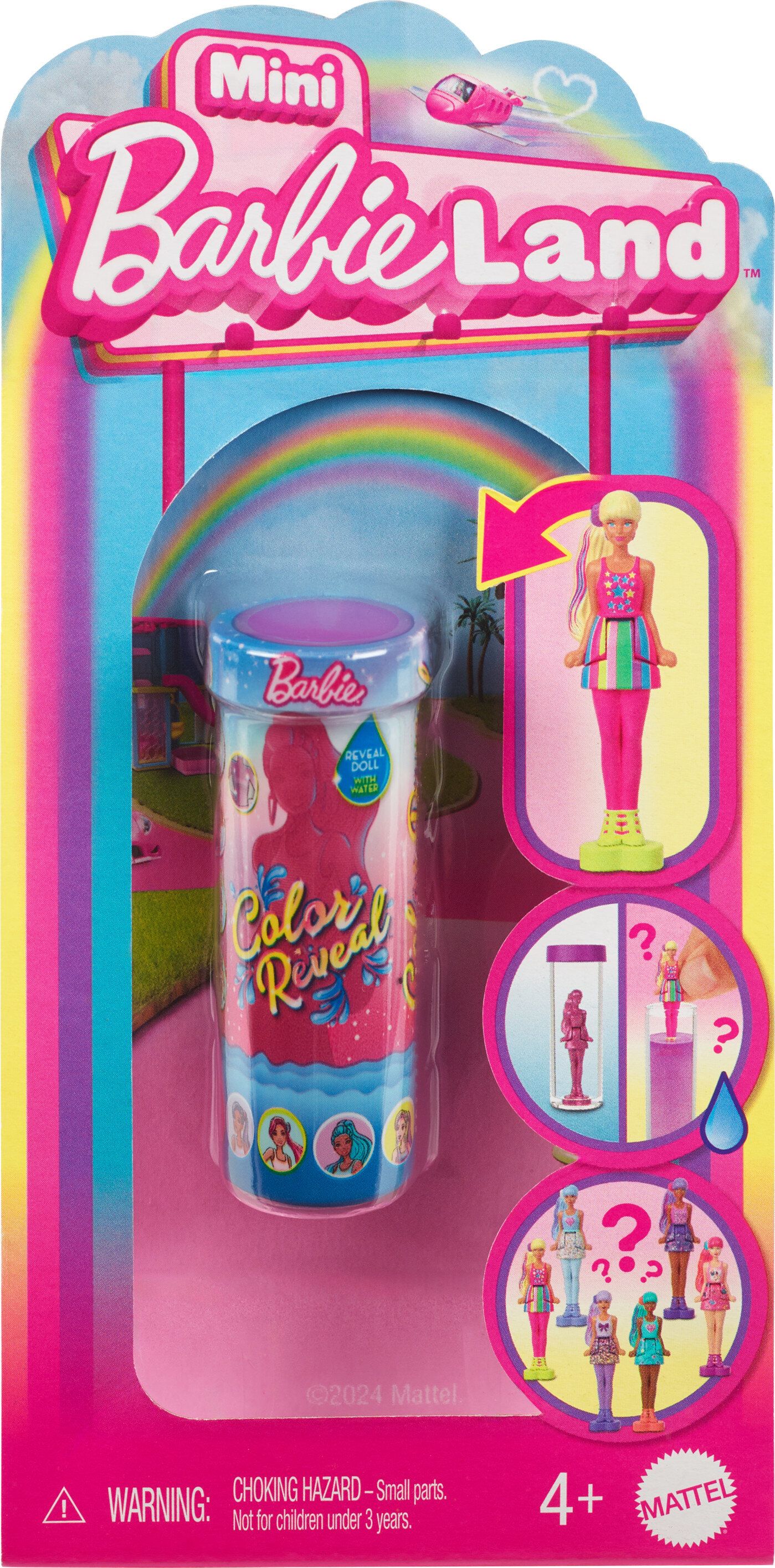 Barbie Mini BarbieLand Color Reveal Dolls, 1.5-inch Doll with Surprise Water Reveal (Styles May V... | Walmart (US)