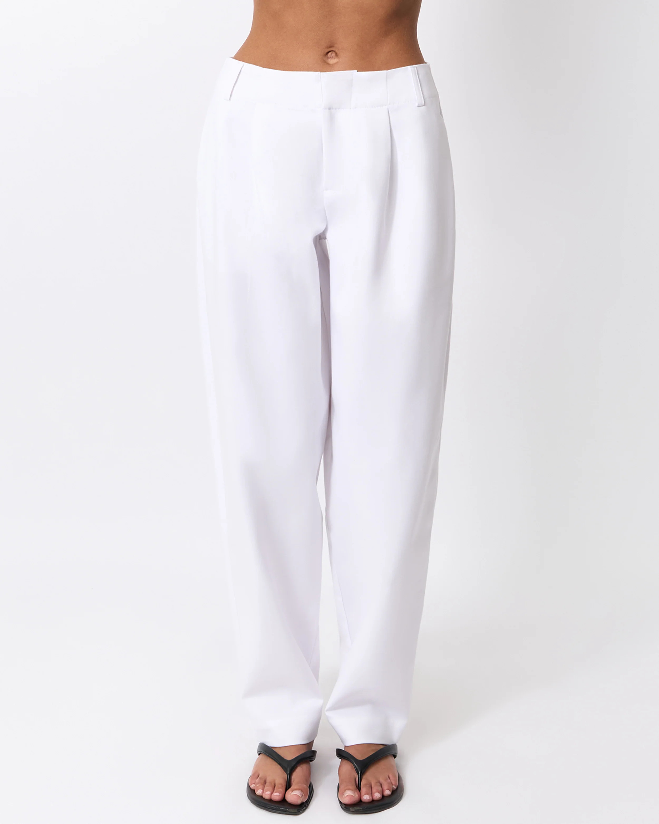 Tapered Pleated Pant | We Wore What