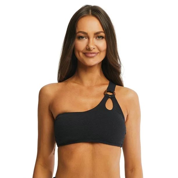 Time and Tru Women's Asymmetric Keyhole Bikini Top | Walmart (US)