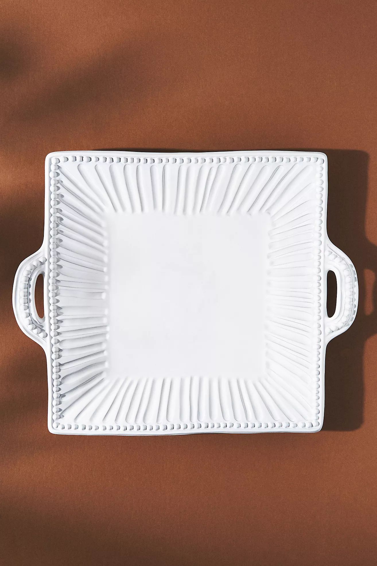 Vietri Incanto Handled Square Platter | Anthropologie (US)