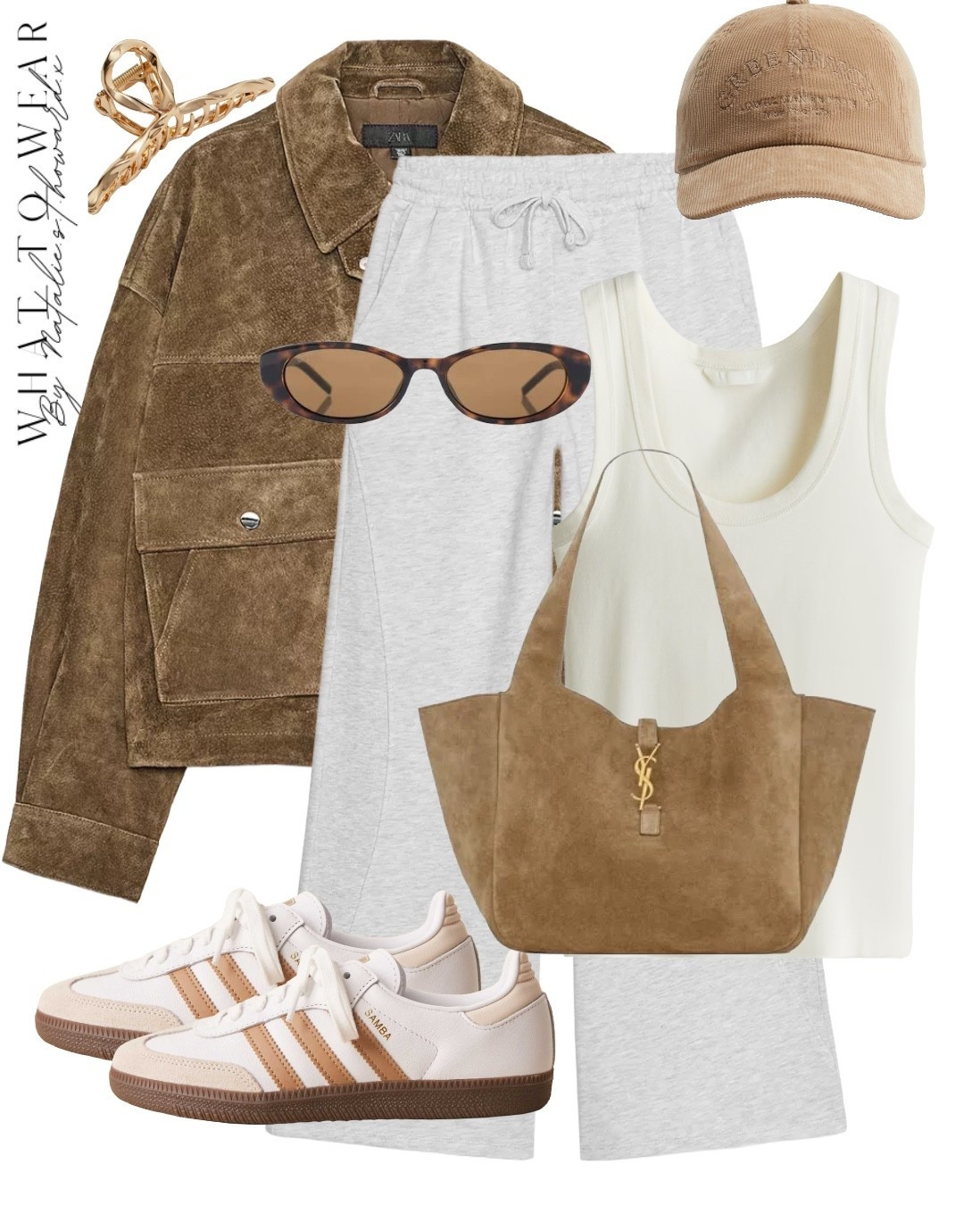 I love grey and brown tones together 😍 so nice for autumn. I also love suede bonnet jackets paired with joggers 😍

#LTKuk #LTKstyletip #LTKautumn