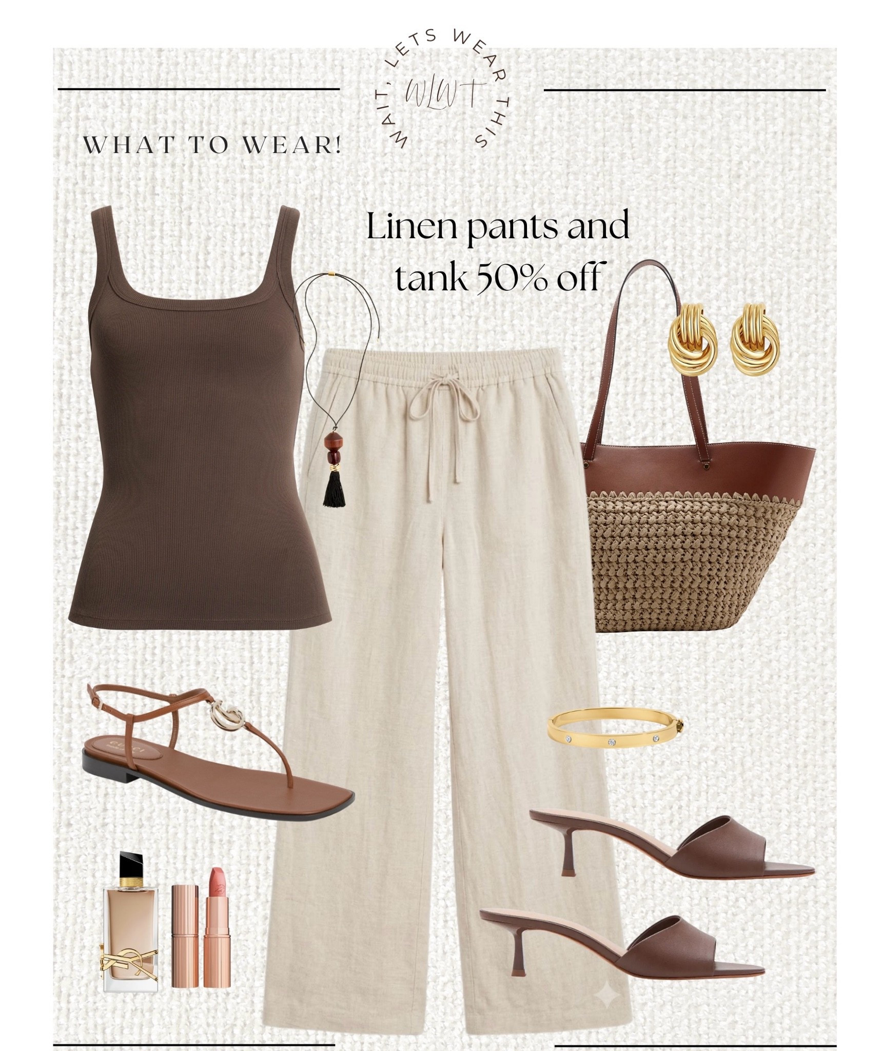 Linen and pants and tank 50% off! Multiple colors⭐️

#LTKootd #LTKSaleAlert #LTKOver40