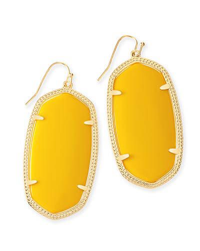 Danielle Earrings in Yellow | Kendra Scott