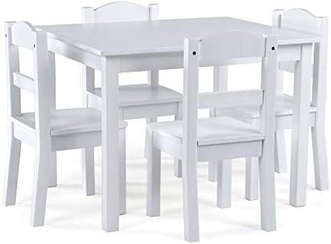 Humble Crew, White Carter Collection Kids Wood Table | Amazon (CA)