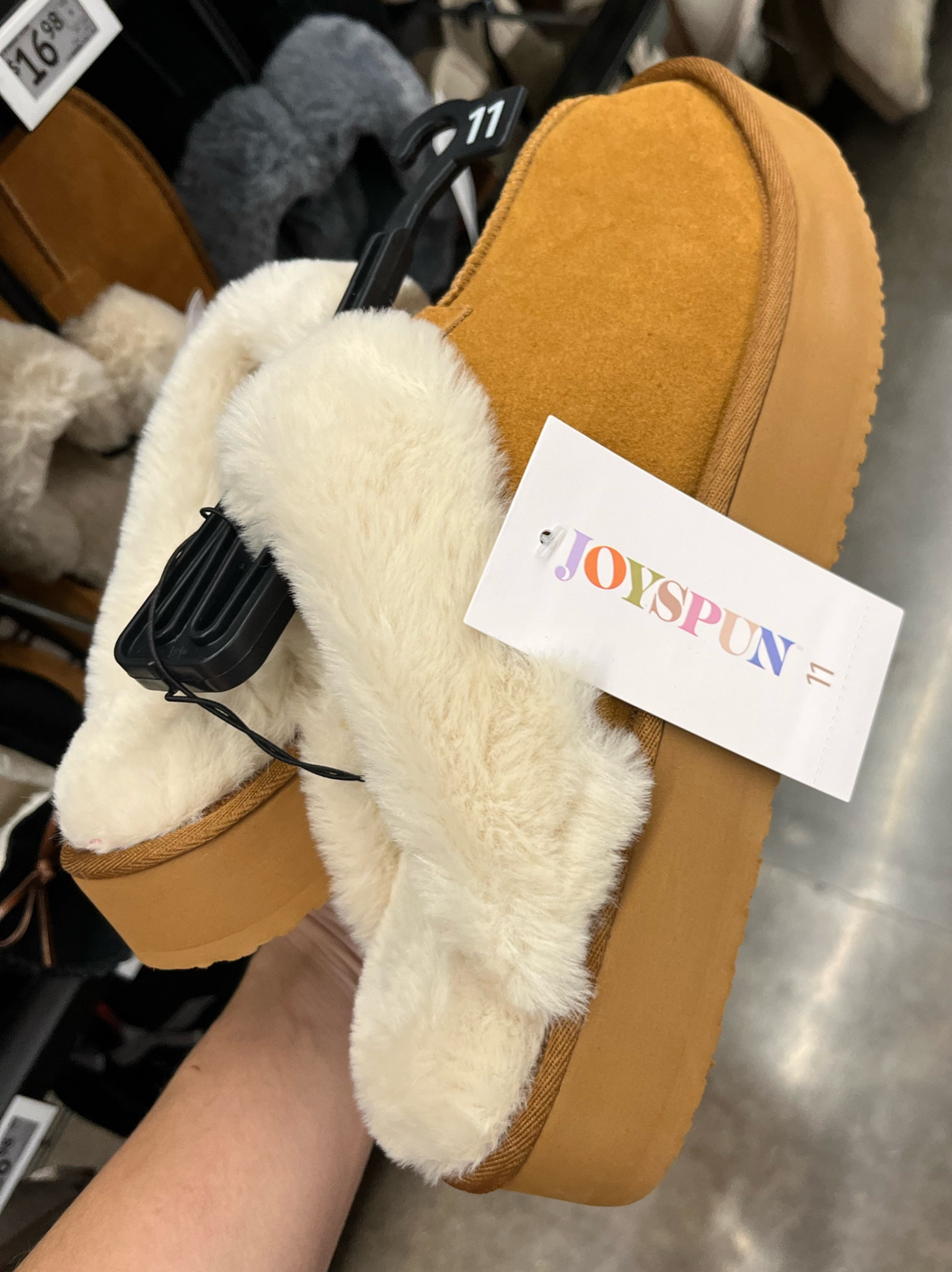 Ugg dupe, platform slipper, platform Uggs, Walmart fashion, fall outfit, gifts for her 

#LTKSeasonal #LTKStyleTip #LTKShoeCrush