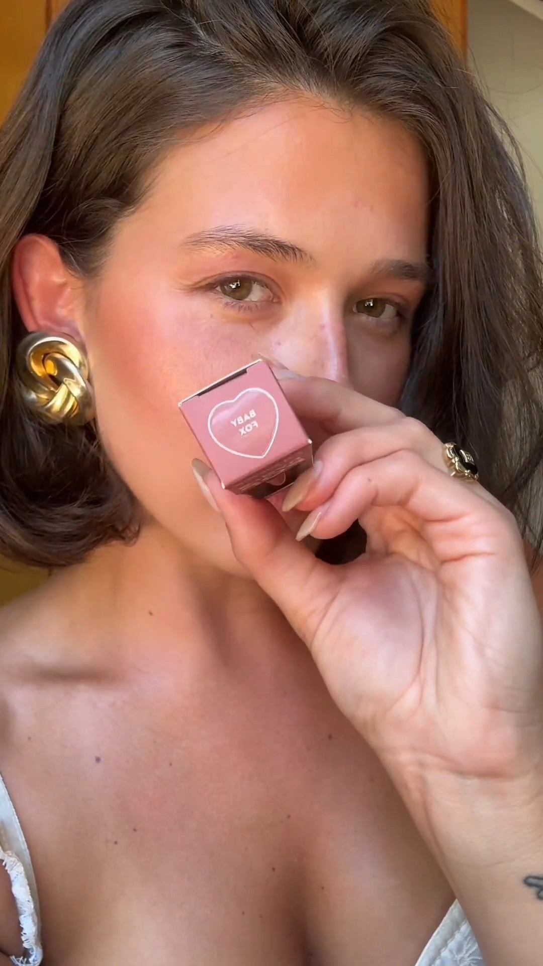 #ad Absolutely in love with ColourPop’s new HydraPop Glossy Lip Stain in shade Baby Fox 🦊  @Target @ColourPopCosmetics  #ColourPop #HydraPop #ColourPopxTarget #TargetPartner #Target