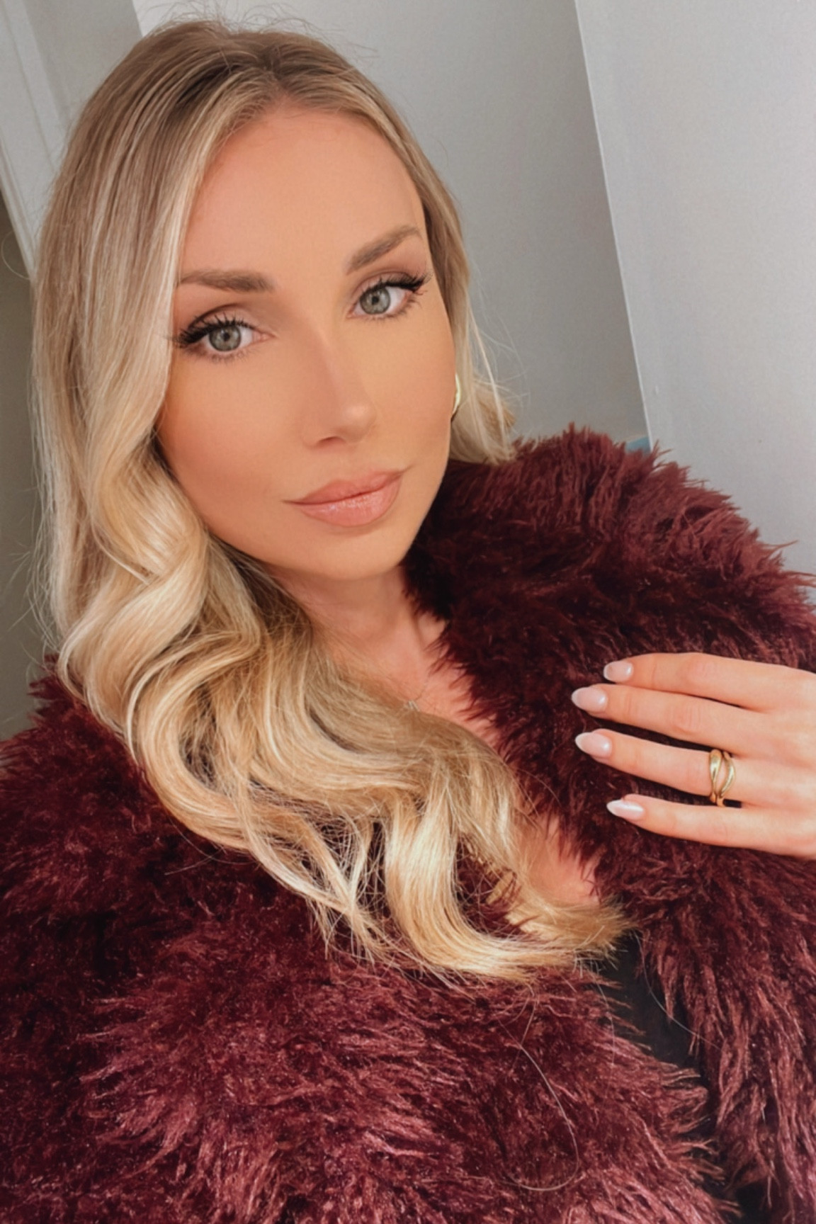This statement making burgundy faux fur jacket elevated my entire outfit. It kept me warm for a girls night out and it was totally affordable. 

#LTKSeasonal #LTKFindsUnder100 #LTKSaleAlert