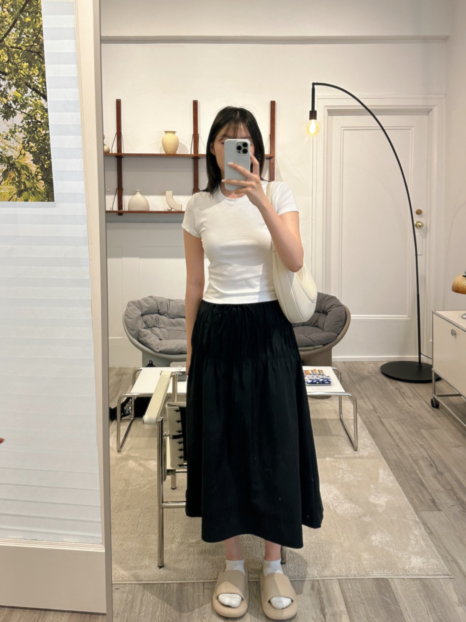 loving this midi tiered skirt 

#LTKsummer 

#LTKkorea #LTKstyletip