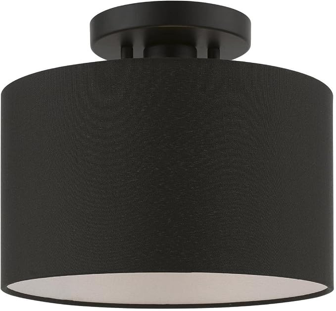 Livex Lighting 45662-04 Bainbridge Light Fixture, Black | Amazon (US)
