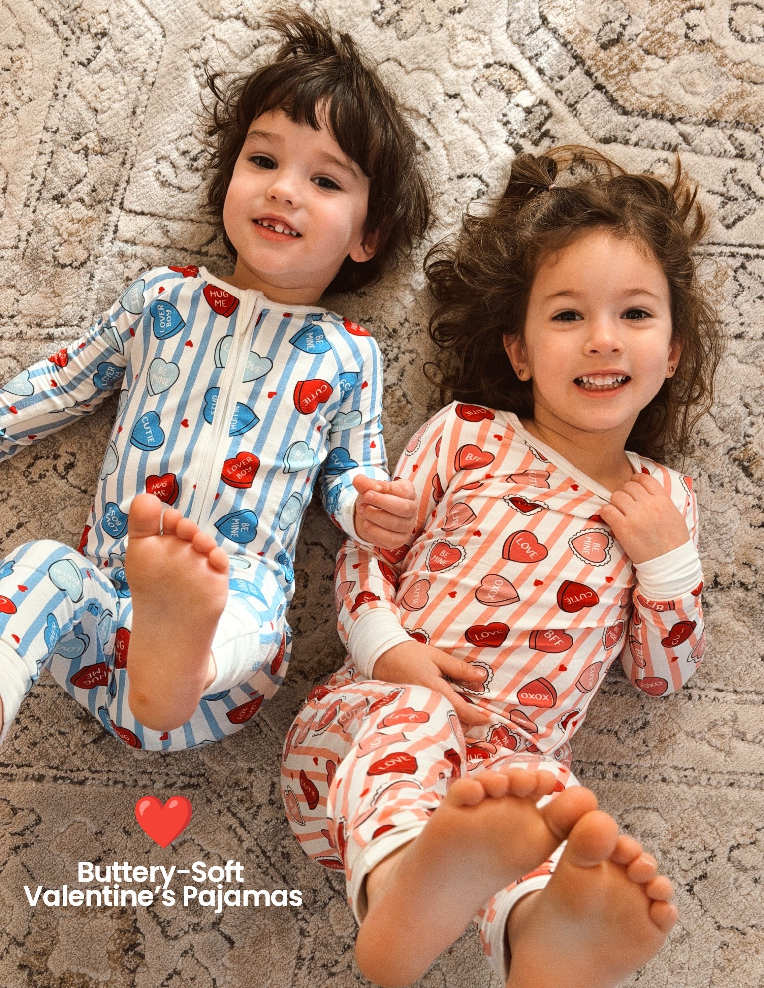 Buttery-soft Valentine’s pajamas from Candle Lane 🤍 We love a family matching pajama moment—cozy, comfy, and perfect for Valentine’s Day at home. Subtle Valentine theme, super soft fabric, and cute enough for photos but comfy enough for sleep ✨
Shop our matching sets here 💕👇
#LTK #ValentinesPajamas #FamilyMatchingPajamas #ButterySoftPajamas #CandleLane #CozyFamily
 

#LTKmomlife #LTKBaby #LTKKids