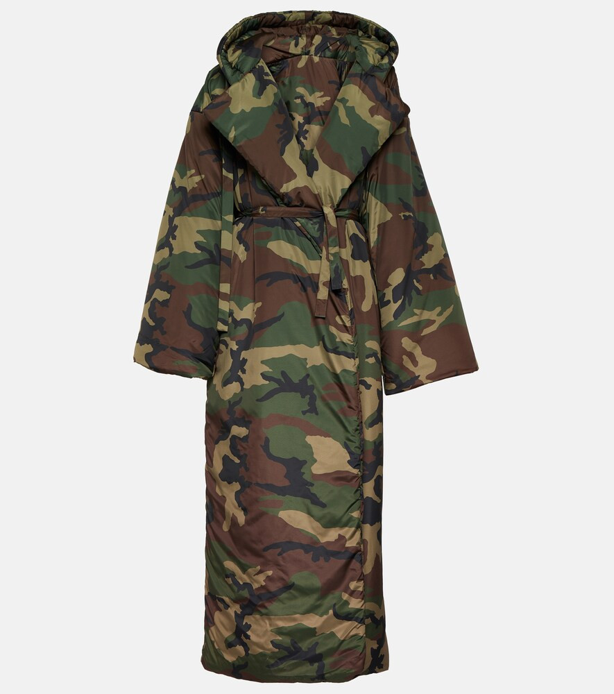 Norma Kamali Sleeping Bag camouflage coat | Mytheresa (US/CA)