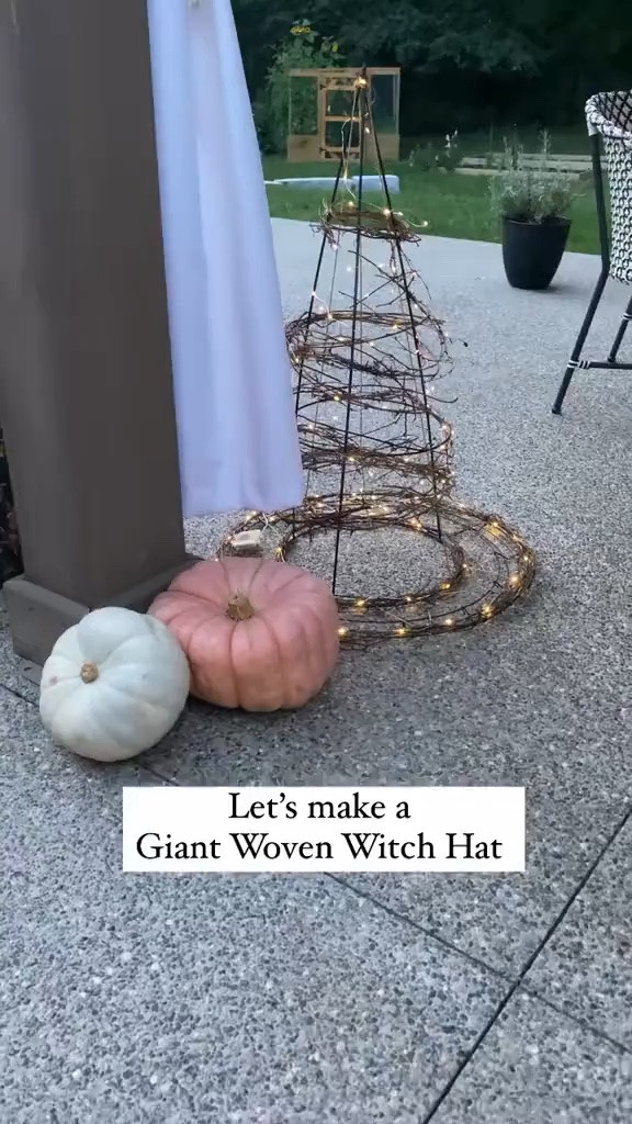 Who’s ready for some enchanting fun this Halloween? One of my favorite DIY’s to date is this giant woven witch hat that will give your space all the practical magic vibes! You can personalize it in so many ways that fit your style.

Check out my full tutorial here: https://dailysplendor.com/witch-hat-diy/

#HalloweenDecor #DIYWitchHat #SpooktacularStyle #CraftyHalloween #WovenMagic #HalloweenVibes #DecorGoals #WitchyChic #CreativeCrafts #HalloweenDecorations #HalloweenDIY

#LTKSeasonal #LTKHome