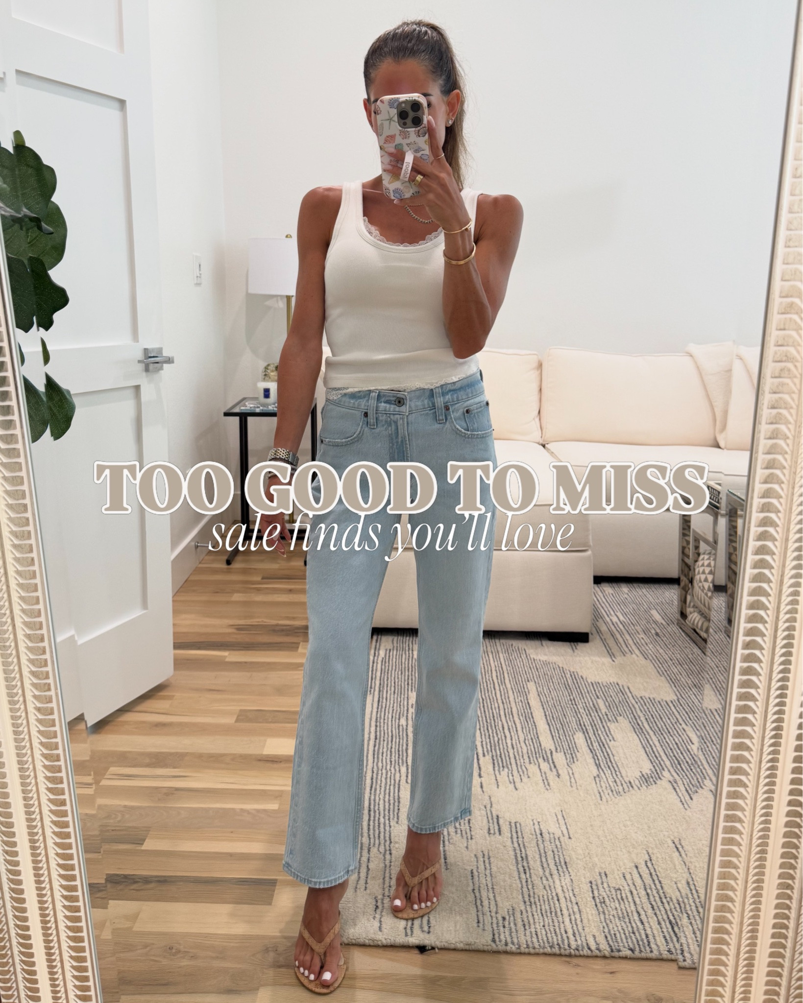 These sale finds are too good to miss! 👀 Trust me, you’ll love these as much as I do! Code DENIMAF for all jeans and pants. I love this ribbed tank with built in bra + these trending satin pants & jeans —all petite friendly!

Satin pants, trending jeans, effortless style, everyday outfits, chic fall looks, Nordstrom sale , NSale, summer outfits, current favorites, best finds lately, amazon favorites 2026, lifestyle must haves, viral finds worth it, everyday essentials, tried and true products, influencer favorites, sale finds 

#currentfavorites #salefinds #petiteoutfits #trendingoutfits

#LTKootd #LTKPetite #LTKSaleAlert