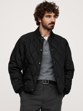 Quilted Bomber Jacket | Banana Republic (US)