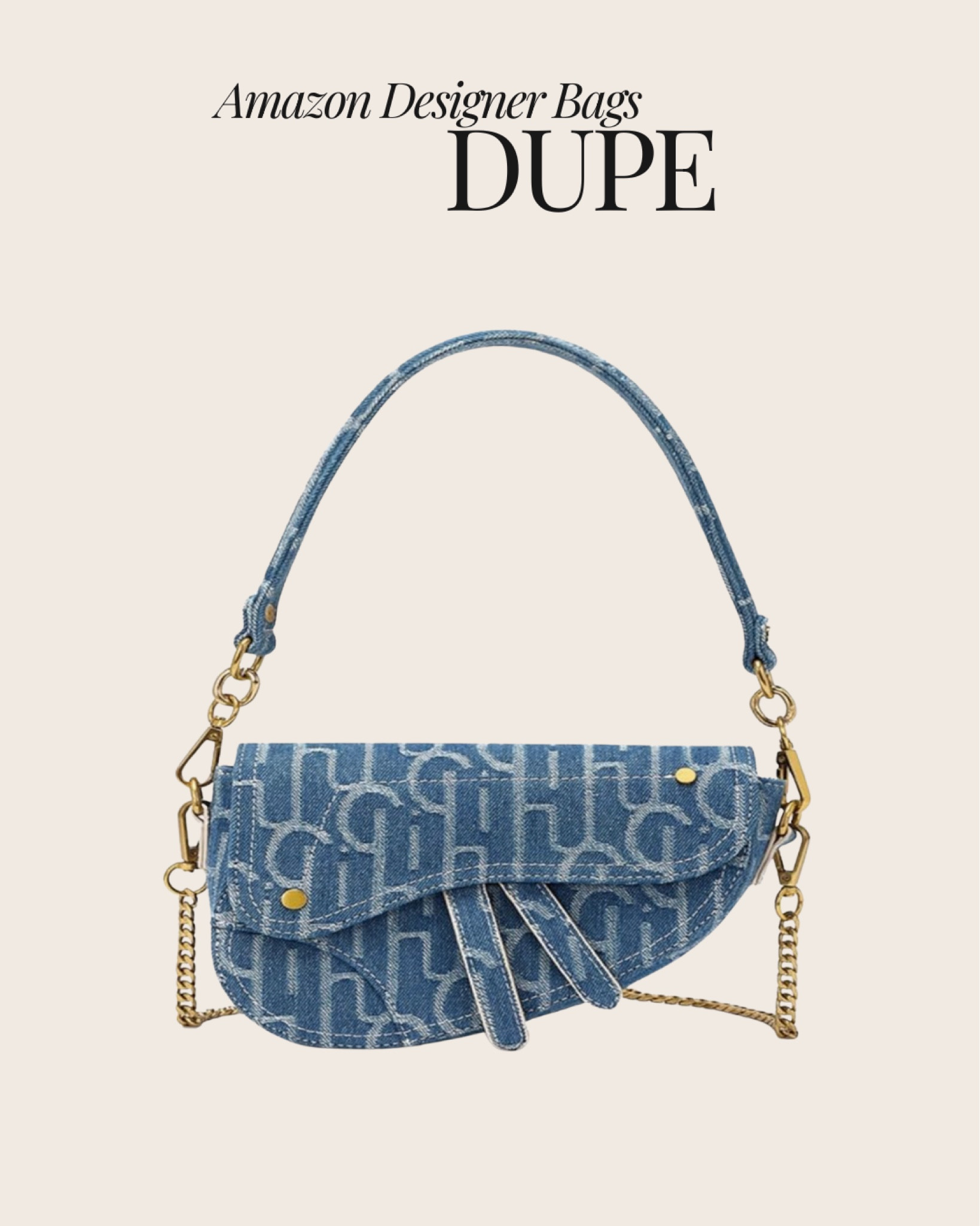 Dior bag dupe on Amazon

#dupe #amazon #dior 

#LTKSaleAlert #LTKFindsUnder100 #LTKFindsUnder50