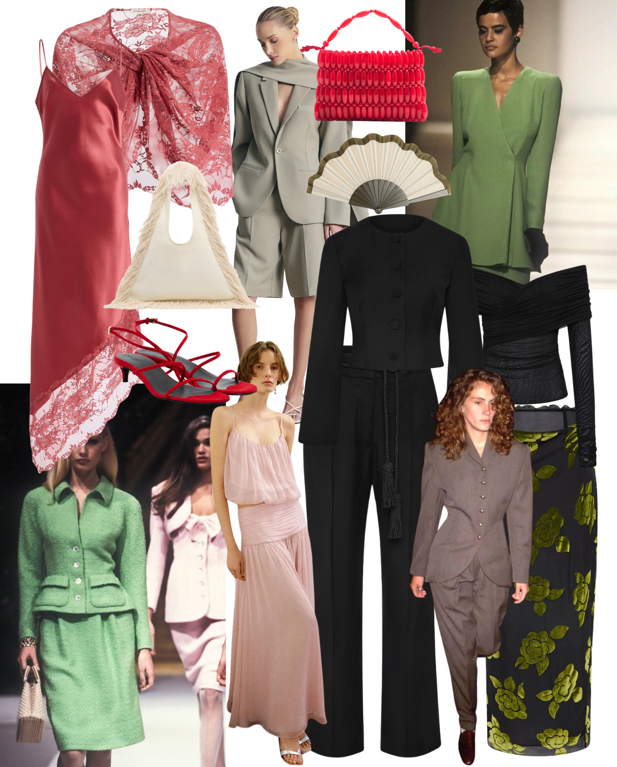 Wedding Co-ords/Sets | lace dress | two-piece | beaded bag | sling backs  

 #LTKuk #LTKeurope #LTKwedding