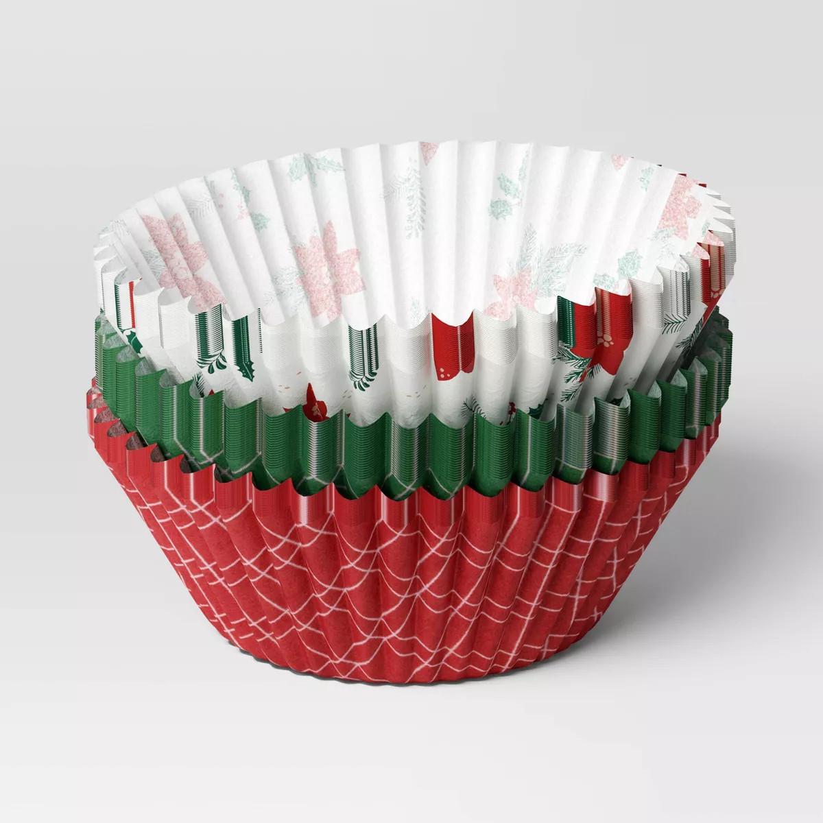 75pk Christmas Classic Baking Cups - Wondershop™ | Target