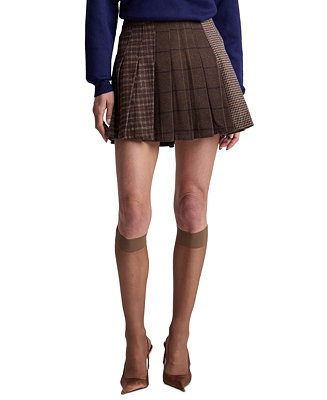 Women's Combo Mini Pleated Skirt | Macy's