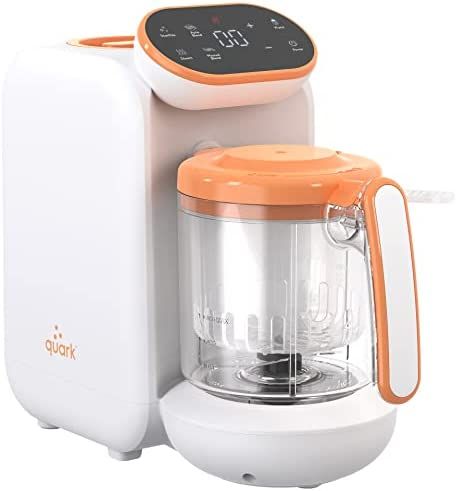 QuarkBaby Quook Baby Food Maker Steamer and Blender - Easy-To-Use 5-in-1 Baby Food Processor with... | Amazon (US)