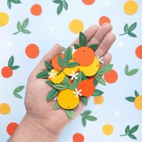Orange Confetti Little Cutie First Birthday, Clementine Party Decor, Tangerine Baby Shower, Aperol Spritz Bridal Citrus Wedding | Etsy (US)