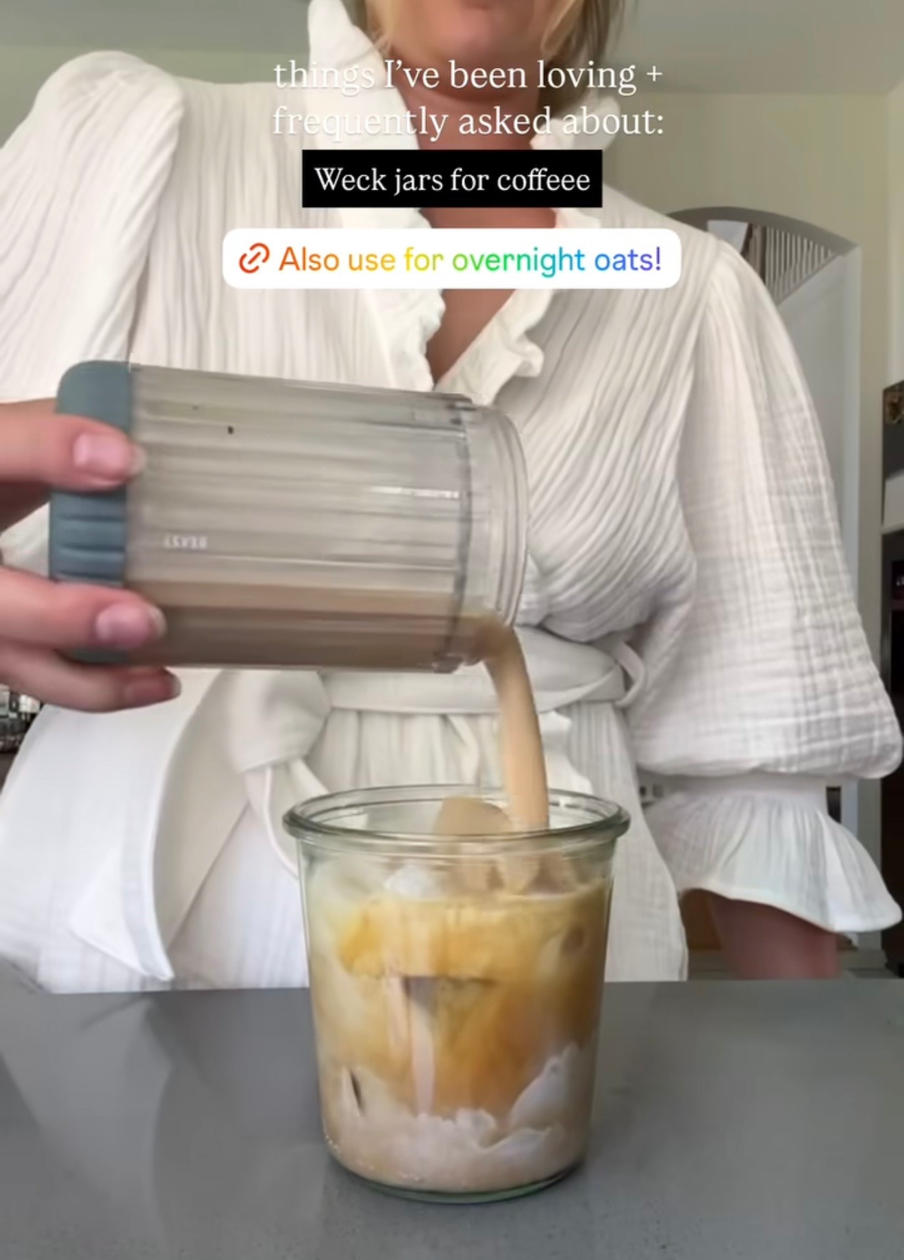 Jars and blender that we use almost daily for overnight oats, smoothies, smoothie bowls, iced coffee — you name it!!

Kitchen appliances, kitchen glasses, glassware, blender 

#LTKHome #LTKFindsUnder100