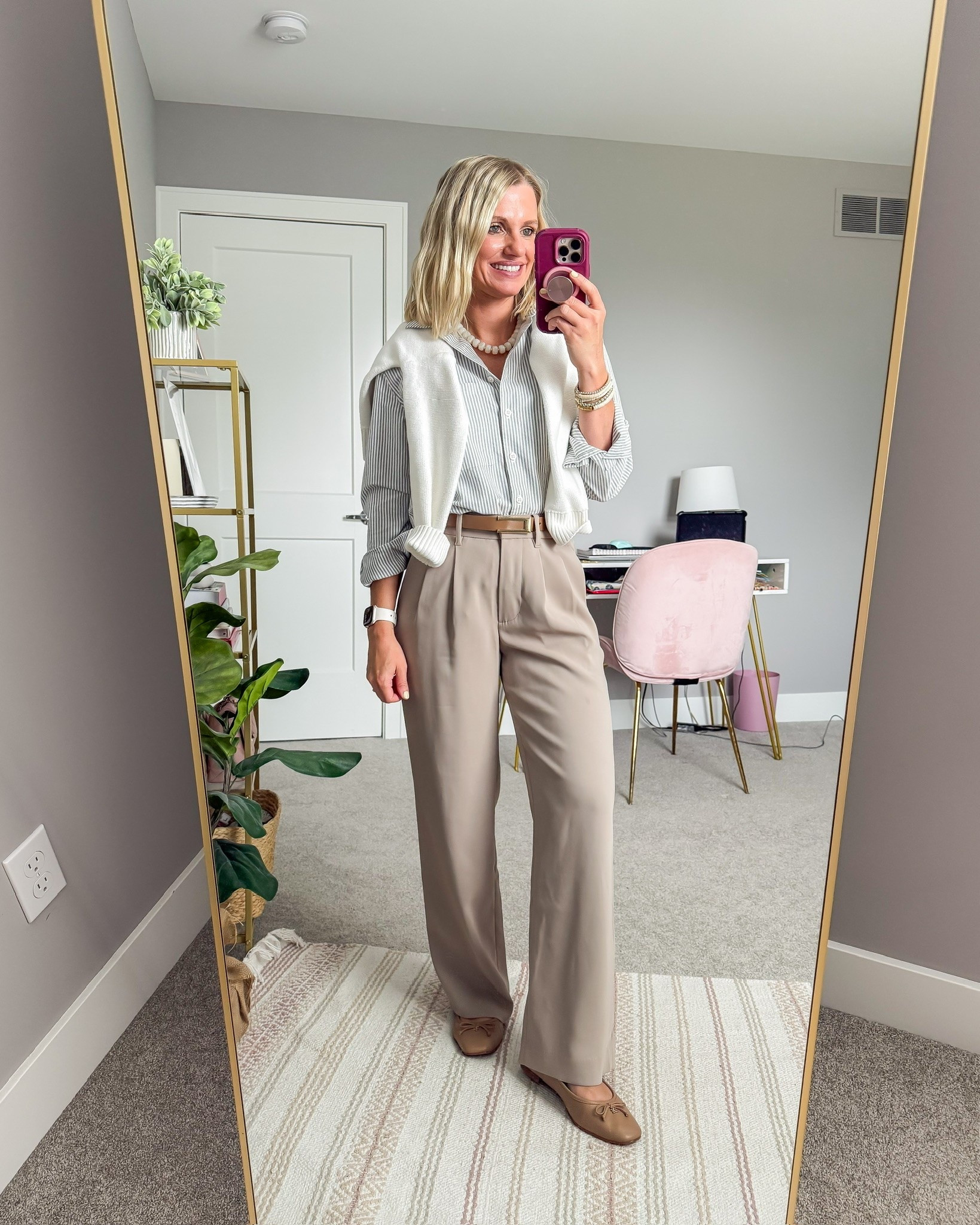 Teacher capsule wardrobe outfit idea for Fall.

#LTKOver40 #LTKSeasonal #LTKootd