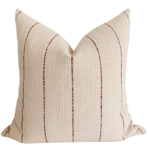Corded Rust Pillow Cover | Hackner Home (US)